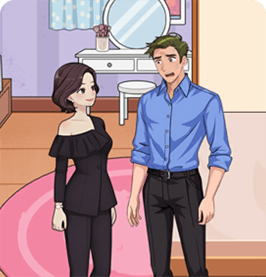Help Anna wreck the room and spend Ryan's money