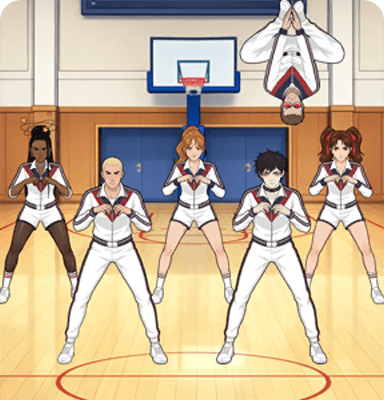 Help Riley defeat all members of Claire’s team.