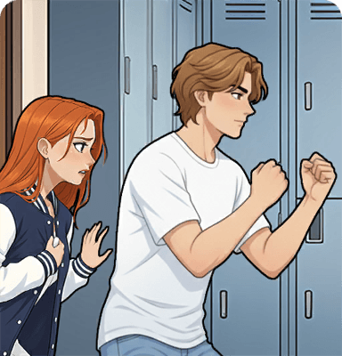 Help Liam defeat all the boys and protect Riley.