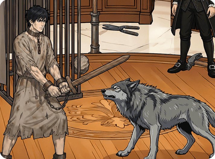 Help Felix survive the wolf attack
