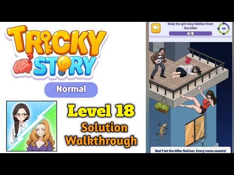 Help the girl stay hidden from the killer
