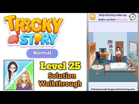 Help the boy wake up.