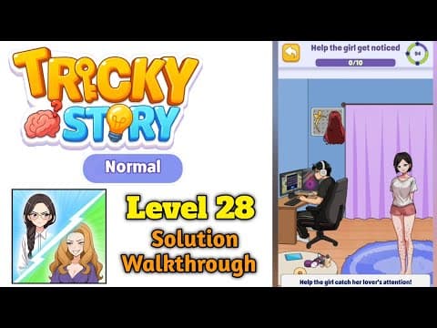 Help the girl get noticed