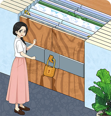 Tricky Story 1 Level 3 Help Anna break the locked doors solution screenshot