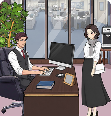 Tricky Story 1 Level 53 Help Anna and Ethan pull off a secret office date! solution screenshot