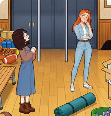Tricky Story 2 Level 16 Help Riley and Maddie escape the locked room solution screenshot