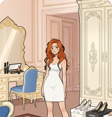 Tricky Story 2 Level 2 Help Riley dress simply for school solution screenshot