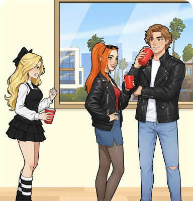Tricky Story 2 Level 28 Help Riley avoid Claire’s drink attack solution screenshot