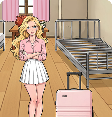 Tricky Story 2 Level 56 Help Claire decorate her new bed solution screenshot